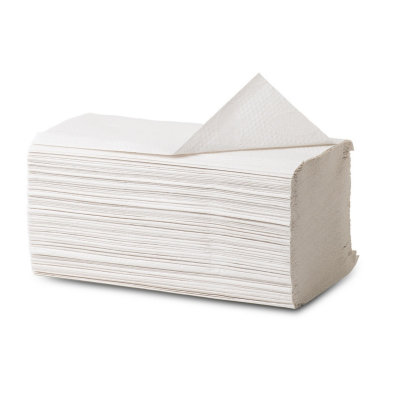 Листовые полотенца Комфорт Эко V-сложение 2-сл (упаковка 20 пачек по 200 листов) 